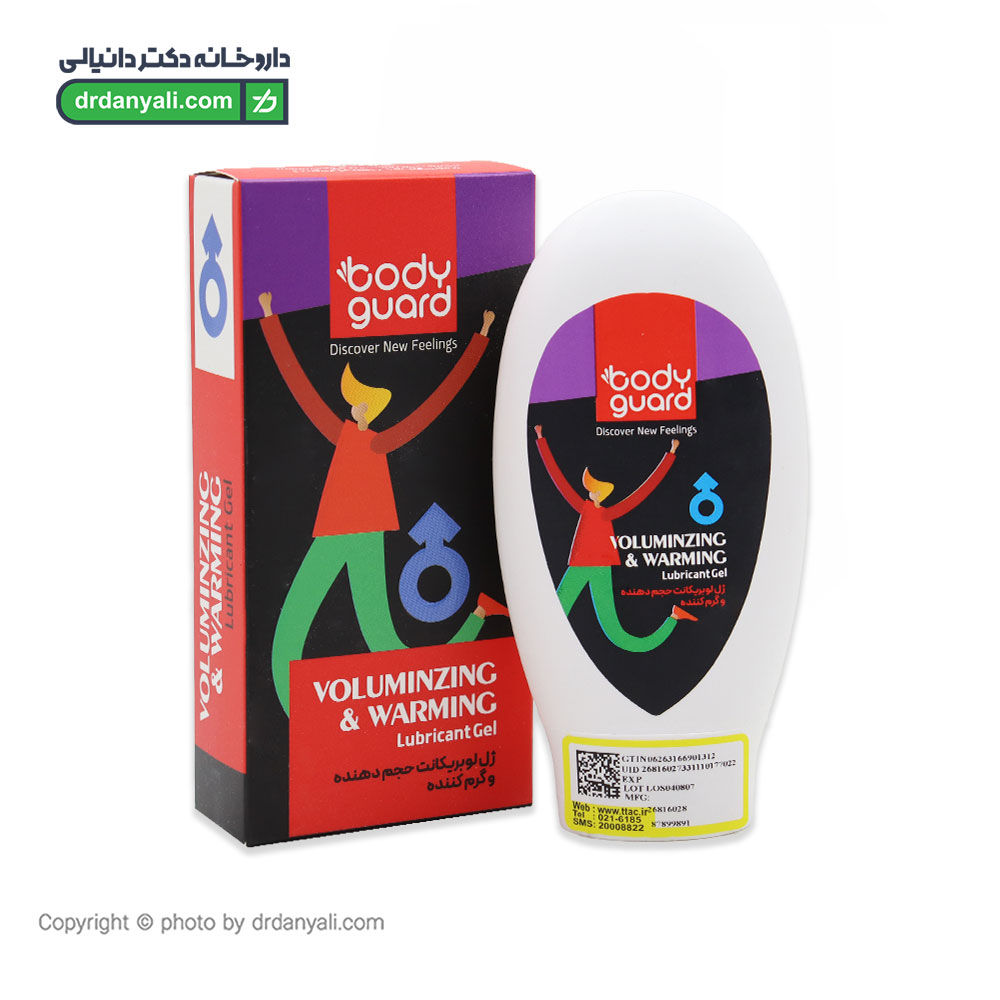 ژل لوبریکانت حجم دهنده و گرم کننده بادیگارد