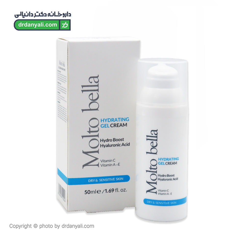 ژل کرم آبرسان پوست خشک مولتو بلا