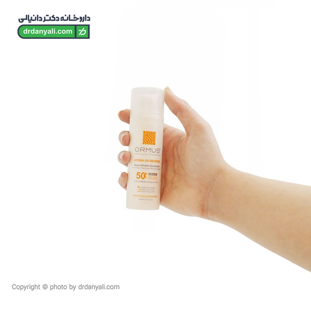 کرم ضد آفتاب و آبرسان SPF50 اورموس