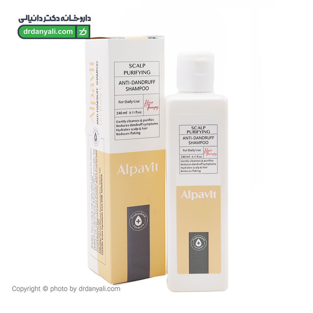 شامپو ضدشوره و تقویت کننده مو روزانه آلپاویت