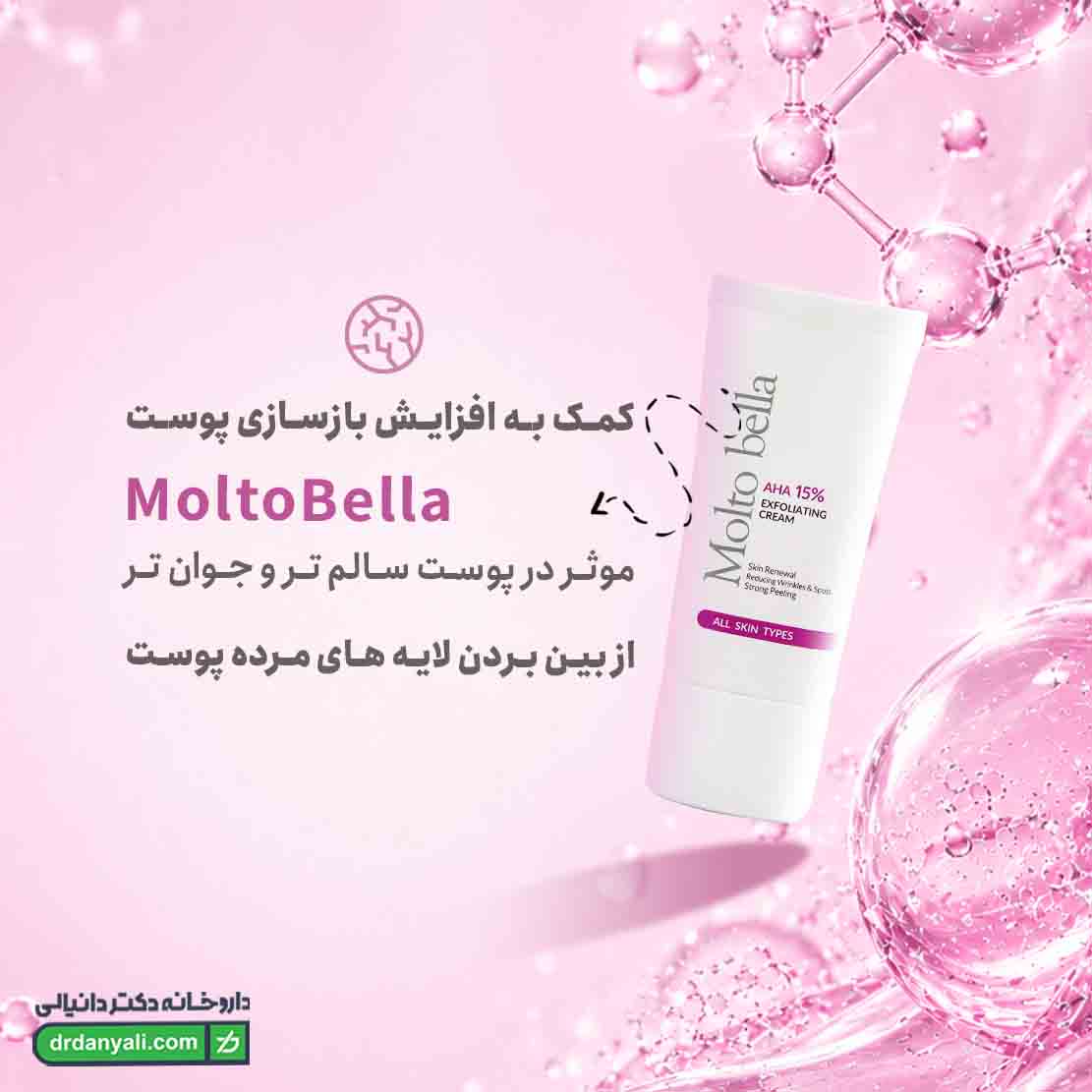 کرم لایه بردار AHA 15% مولتو بلا