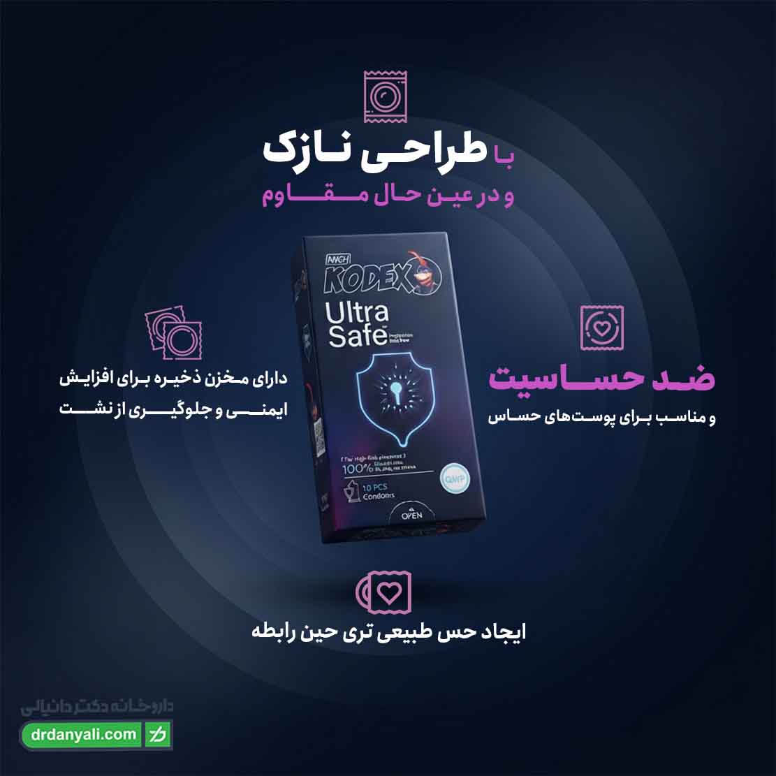 کاندوم اولترا سیف کدکس