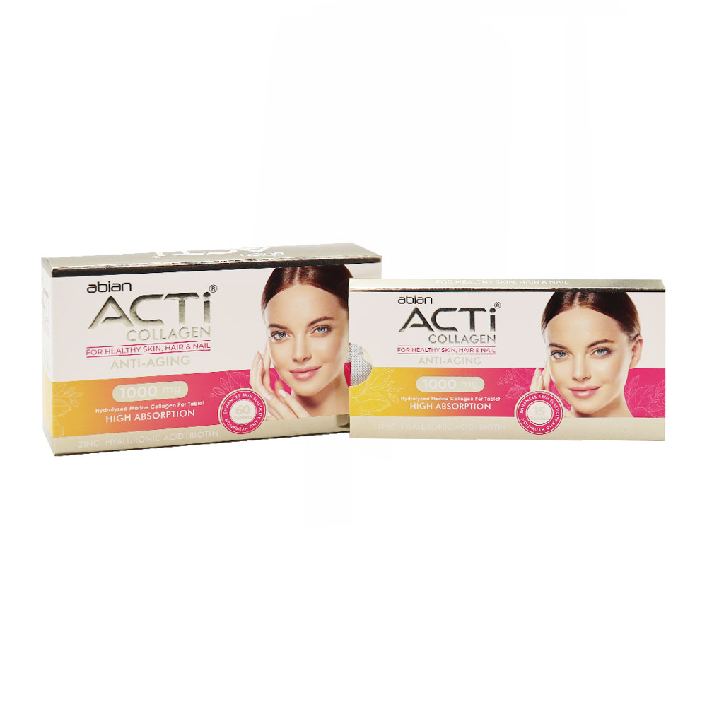 Abian Darou Acti Collagen 60 Tablets قرص اکتی کلاژن ابیان دارو