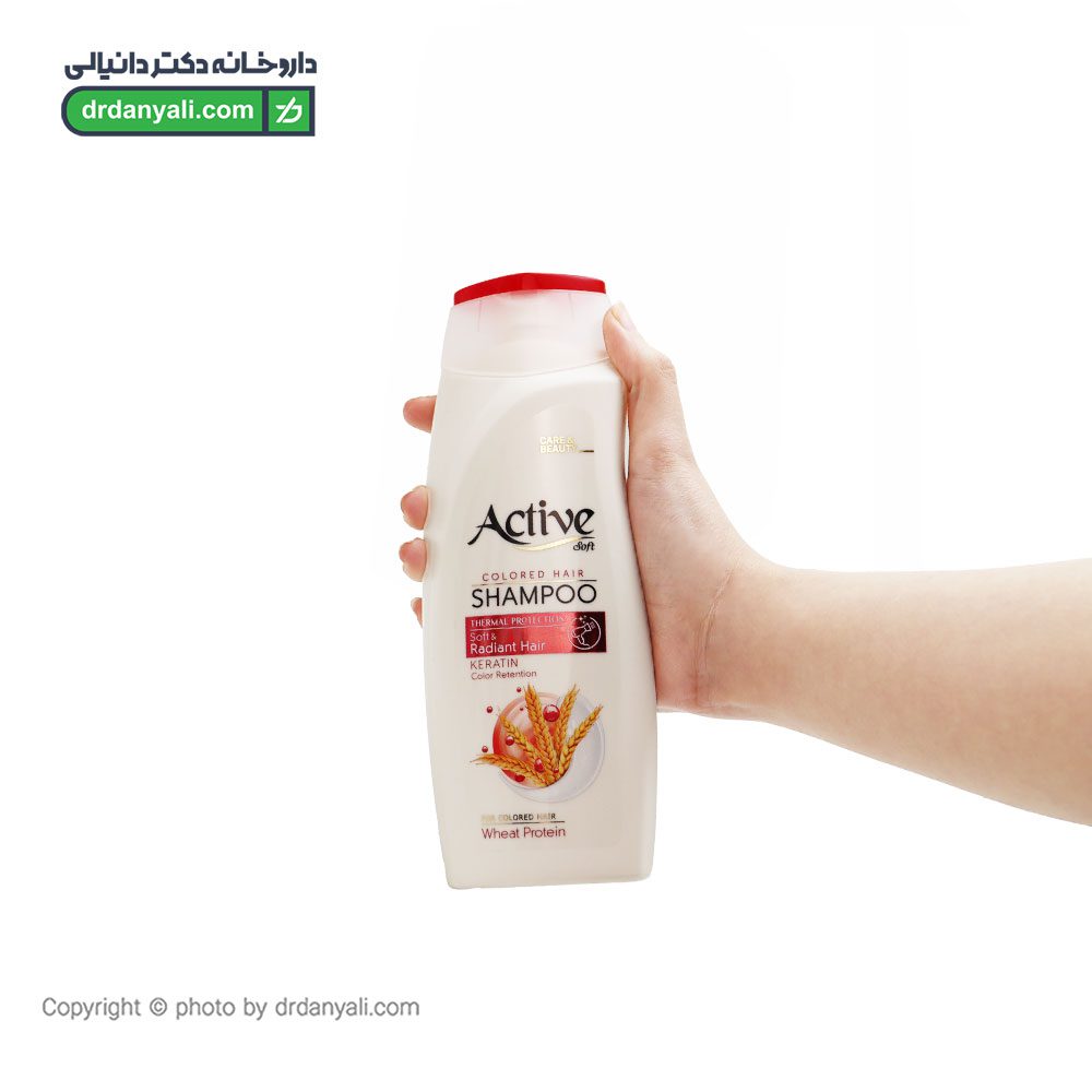شامپو موی رنگ شده اکتیو