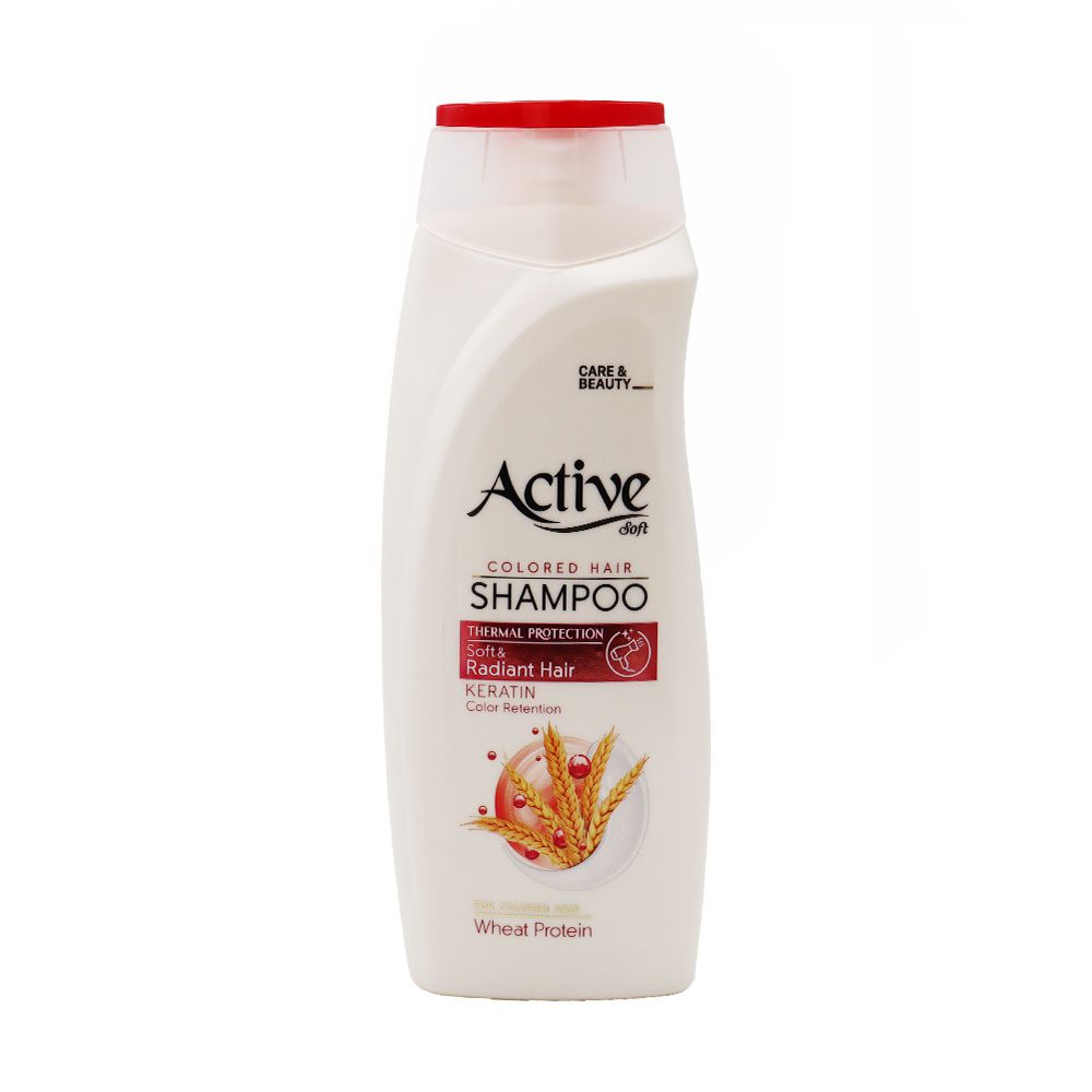 Active colored hair shampoo شامپو موی رنگ شده اکتیو