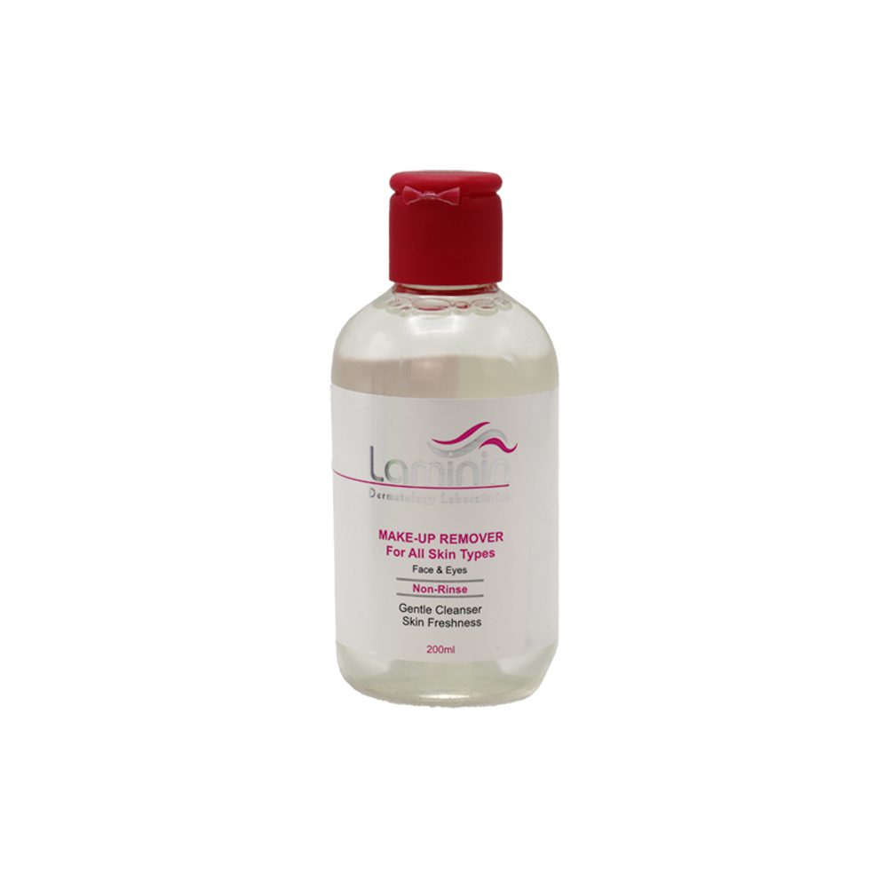 Laminin Face And Eyes Make Up Remover محلول پاک کننده آرایش صورت و دور چشم لامینین