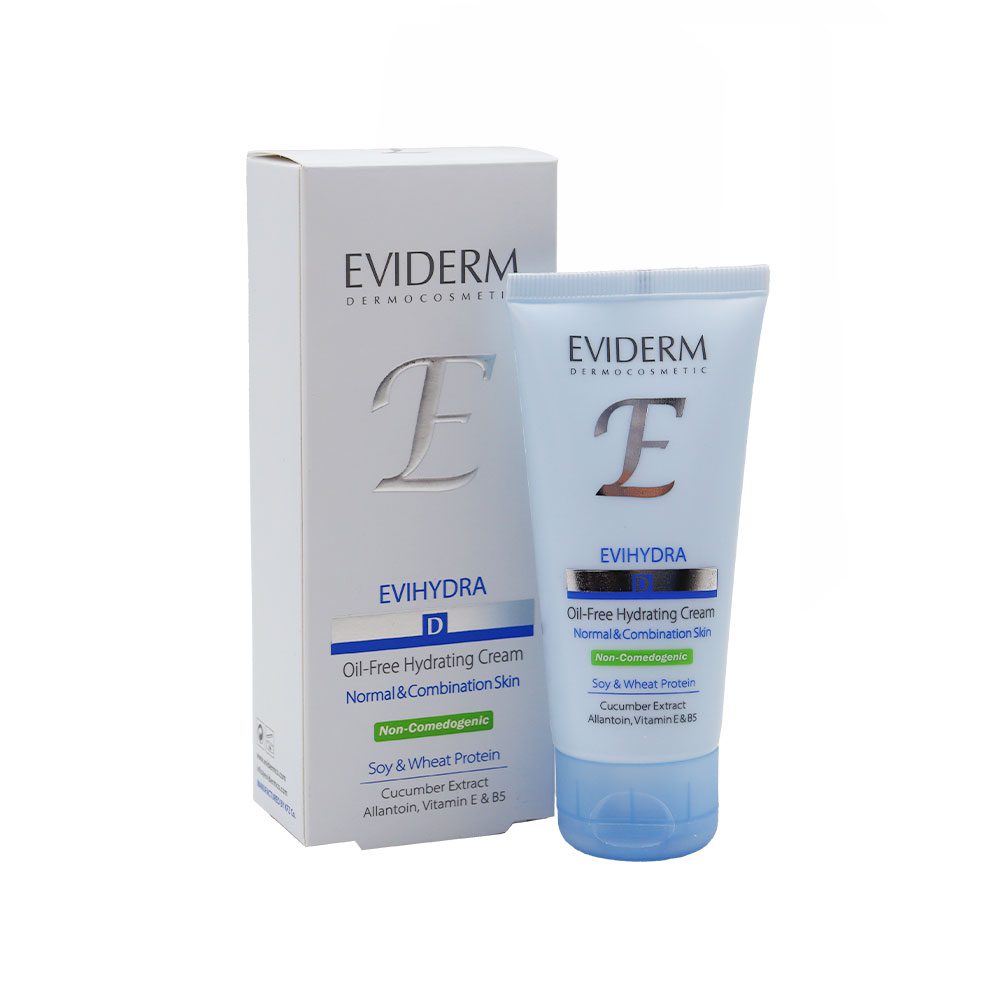 Eviderm Evihydra Oil Free Hydrating Cream کرم آبرسان فاقد چربی اوی هیدرا اویدرم