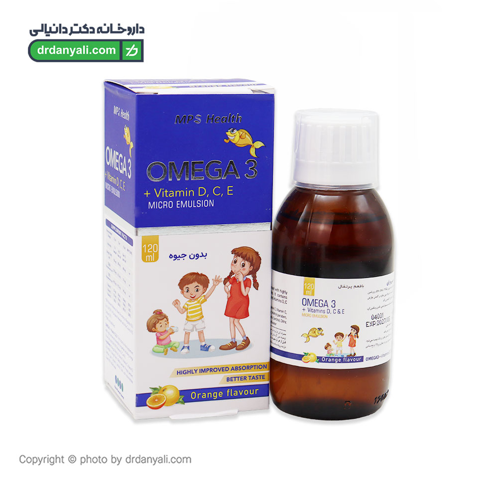 شربت امگا 3 میکرو امولسیون مانا فارمد سلامت