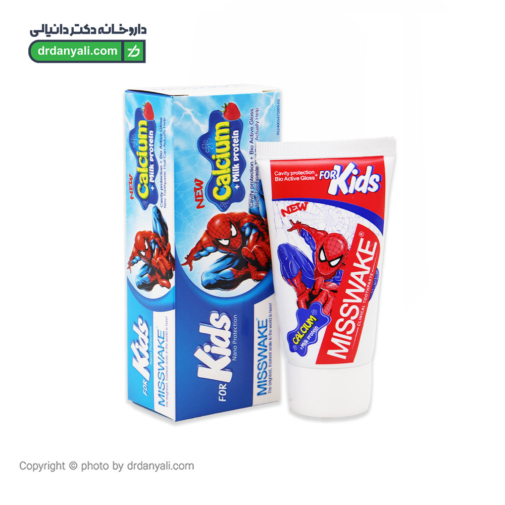 خمیر دندان کودک میسویک مدل Spiderman