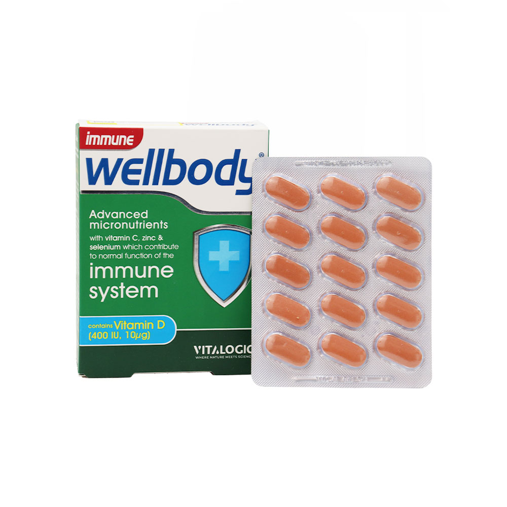 Vitalogic Immune Well Body Tablets) قرص ایمیون ول بادی ویتالوژیک