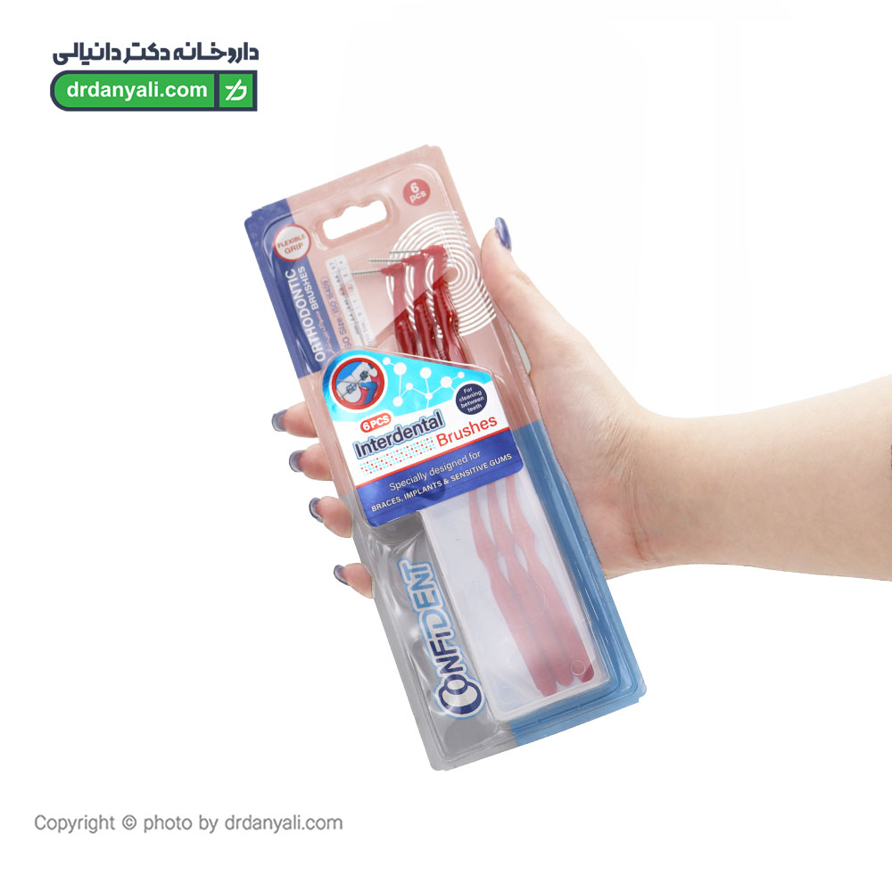 مسواک بین دندانی کانفیدنت سایز 2
