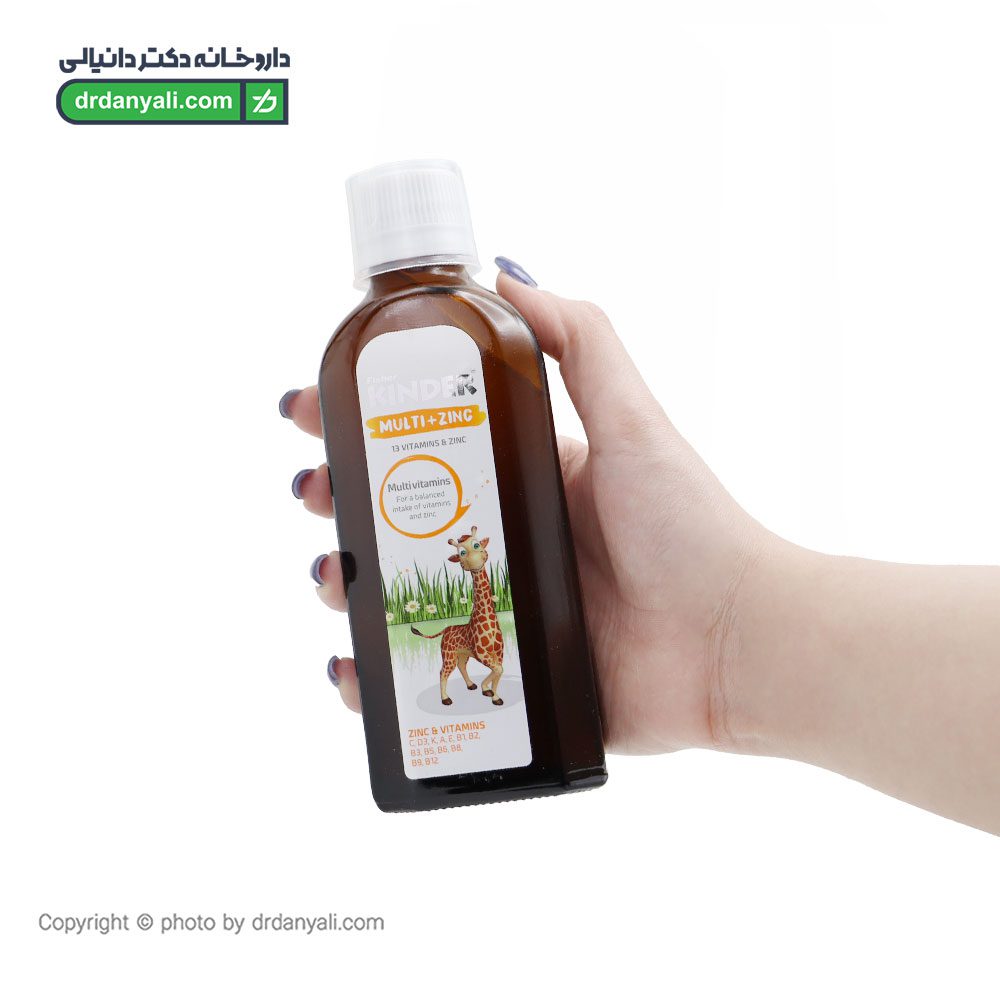 شربت مولتی + زینک فیشر کیندر