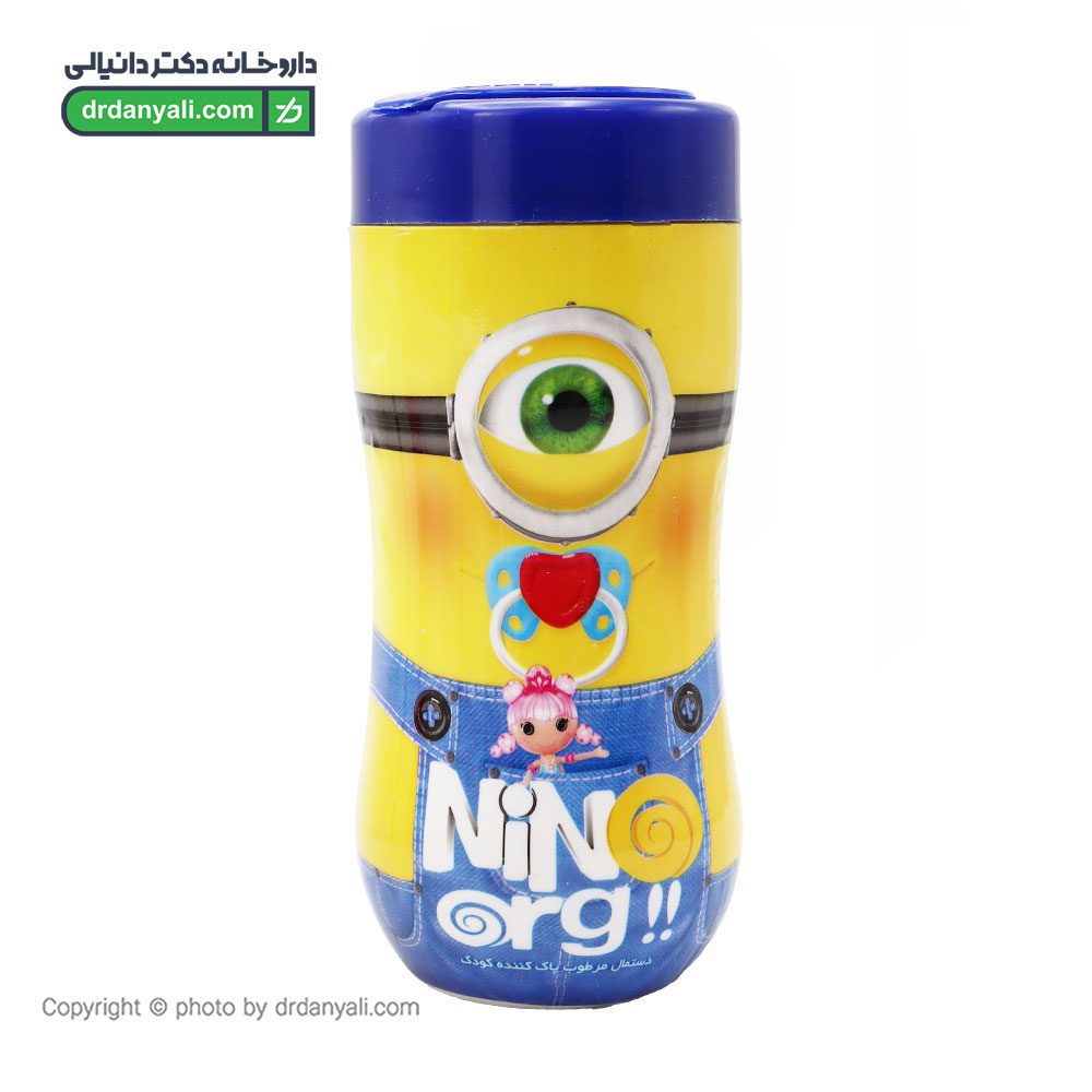دستمال مرطوب پاک کننده کودک نینو