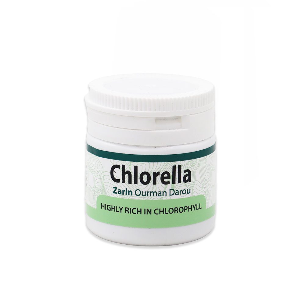 Zarin Ourman Darou Chlorella Tabs قرص کلرلا زرین اورمان دارو