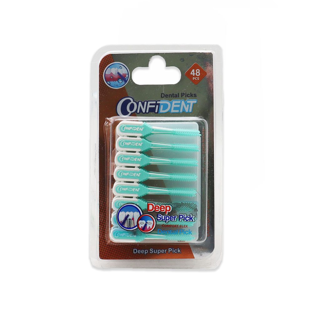 confident dental picks خلال بین دندانی کانفیدنت