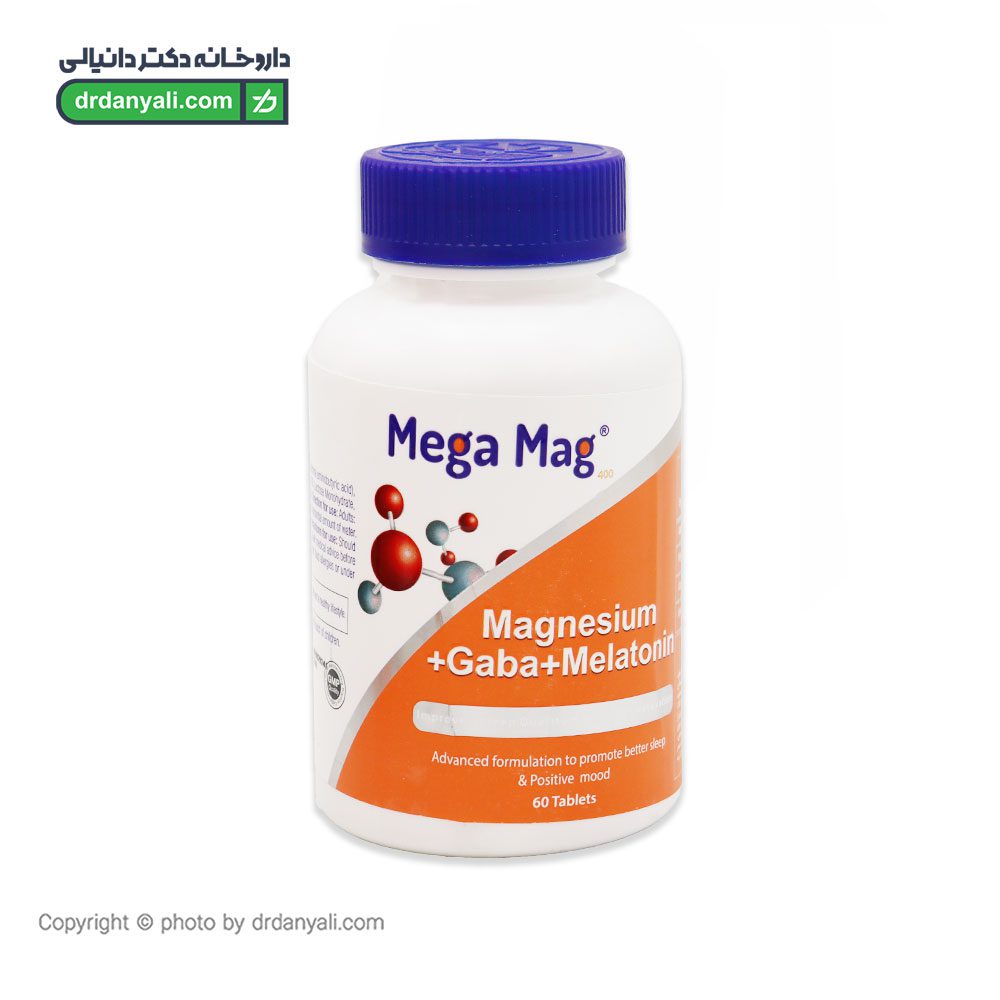 قرص منیزیم + گابا + ملاتونین مگا مگ