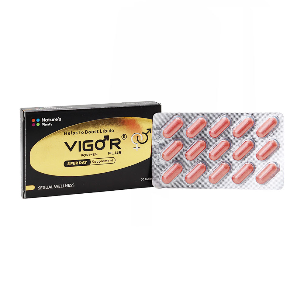 nutures plenty vigor plus men قرص ویگر پلاس آقایان نیچرز پلنتی