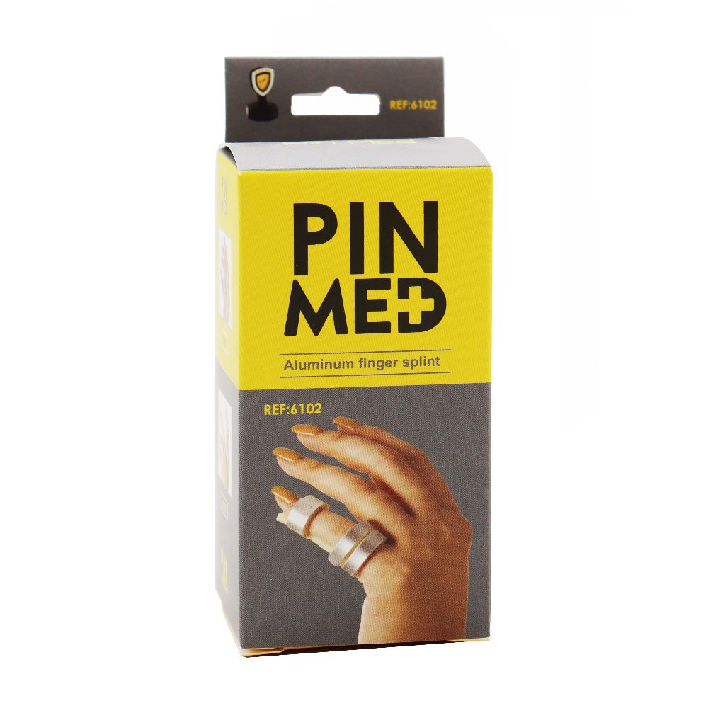 pin med aluminium finger splint 6102 آتل انگشت شست پین مد 6102