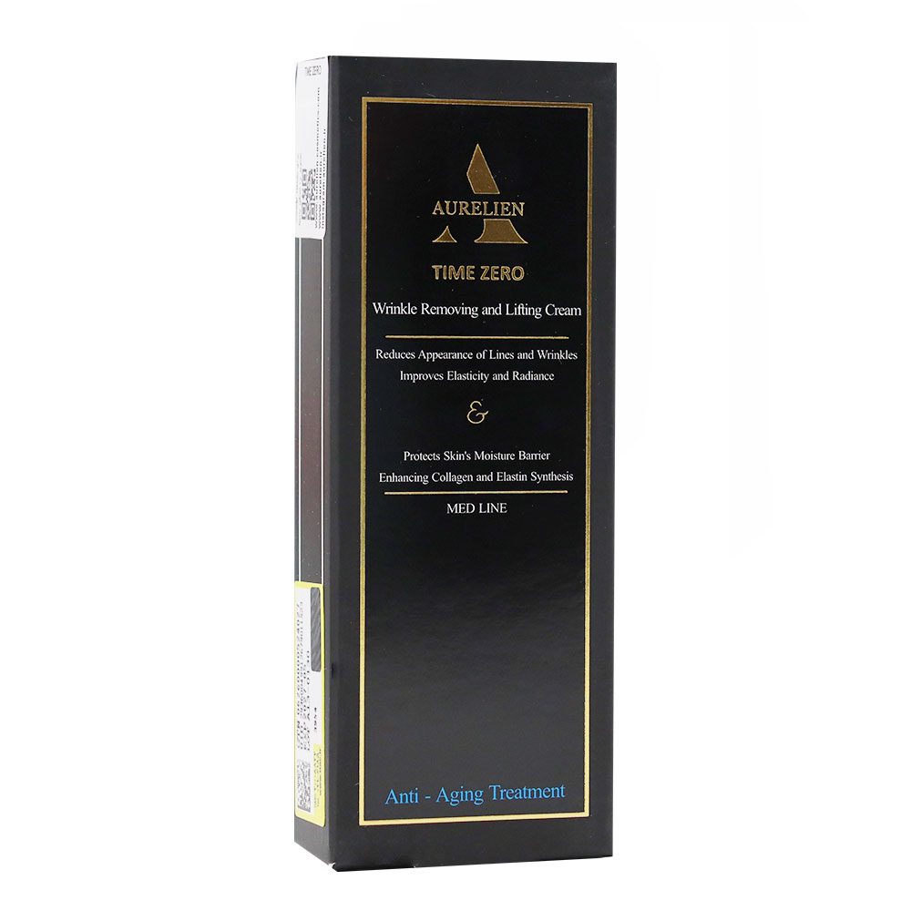 Aurelien Time Zero Wrinkle And Lifting Cream کرم ضد چروک و لیفت صورت تایم زیرو اورلین
