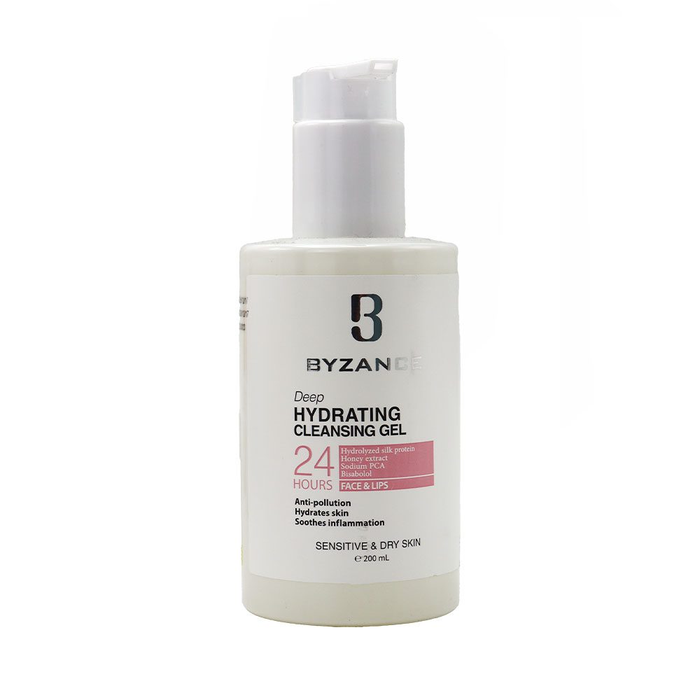 Byzance Deep Hydrating Cleansing Gel ژل شستشوی صورت پوست خشک و حساس بیزانس