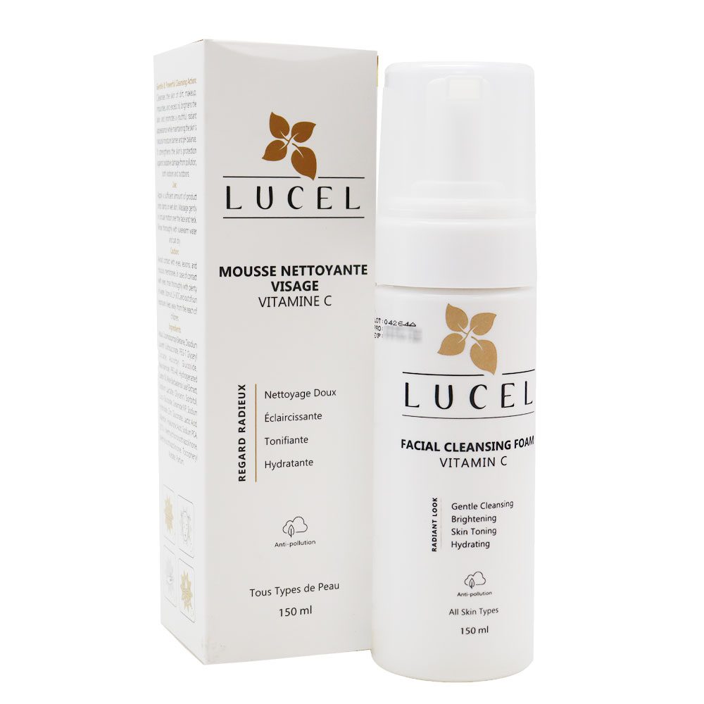 Lucel Vitamin C Cleansing Mousse فوم شستشوی صورت ویتامین C لوسل