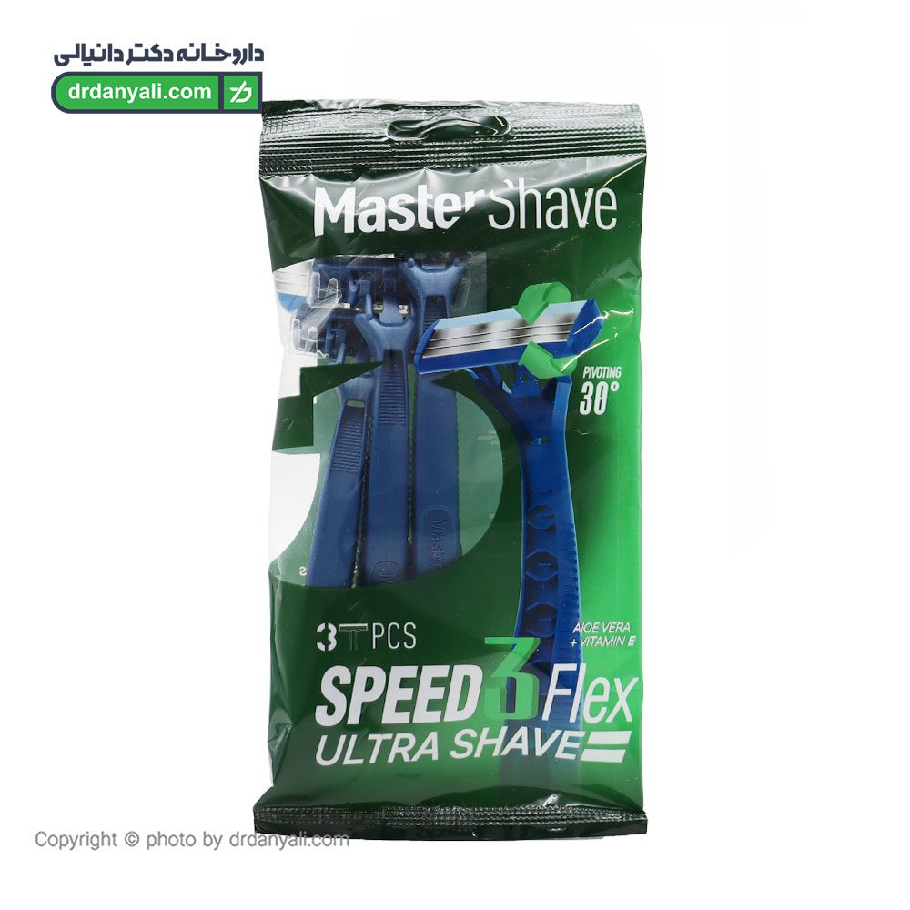 خودتراش مردانه 3 لبه مستر شیو مدل Speed 3 Flex