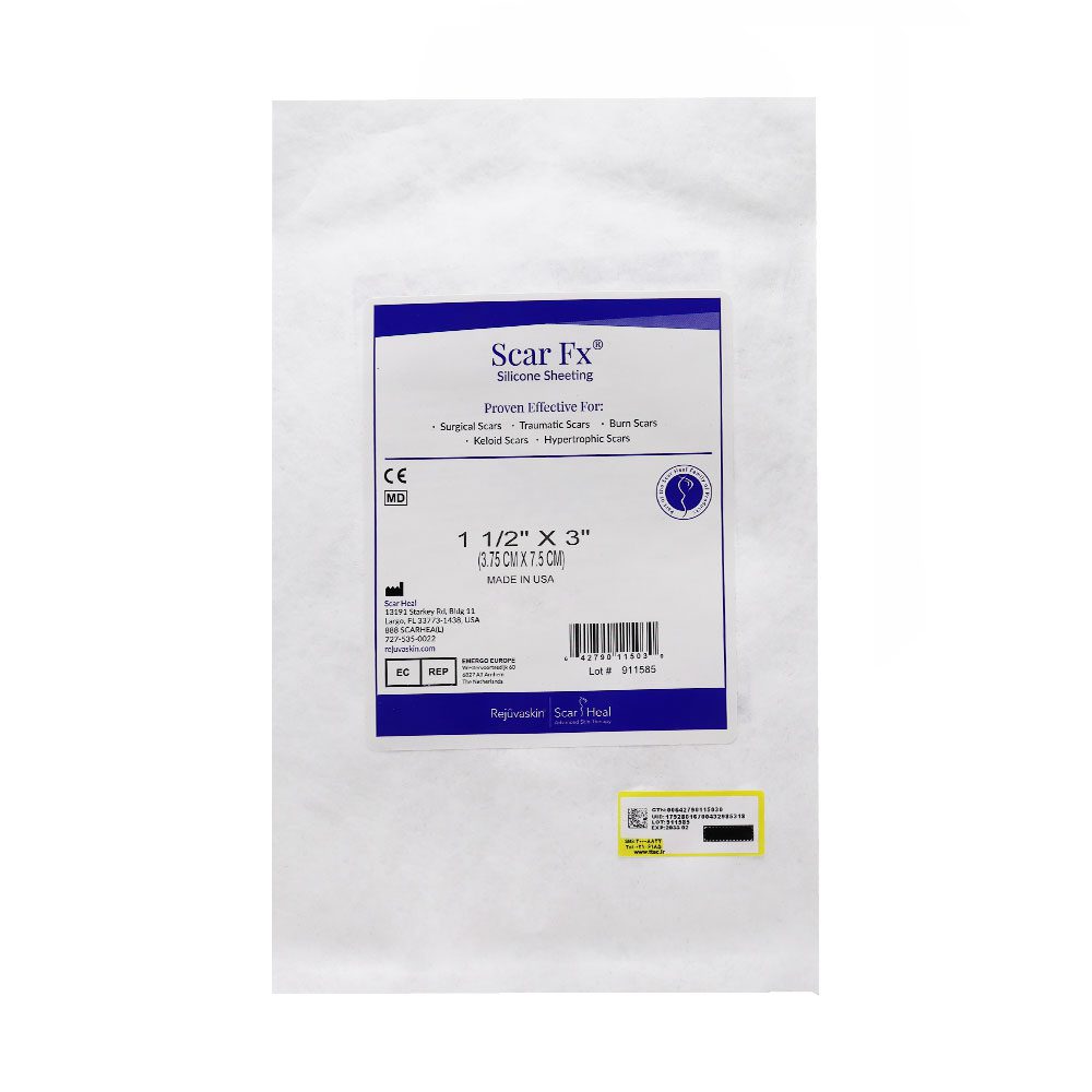 Scar Heal Scar Fx Silicone Sheeting نوار سیلیکونی اسکار اف ایکس اسکار هیل