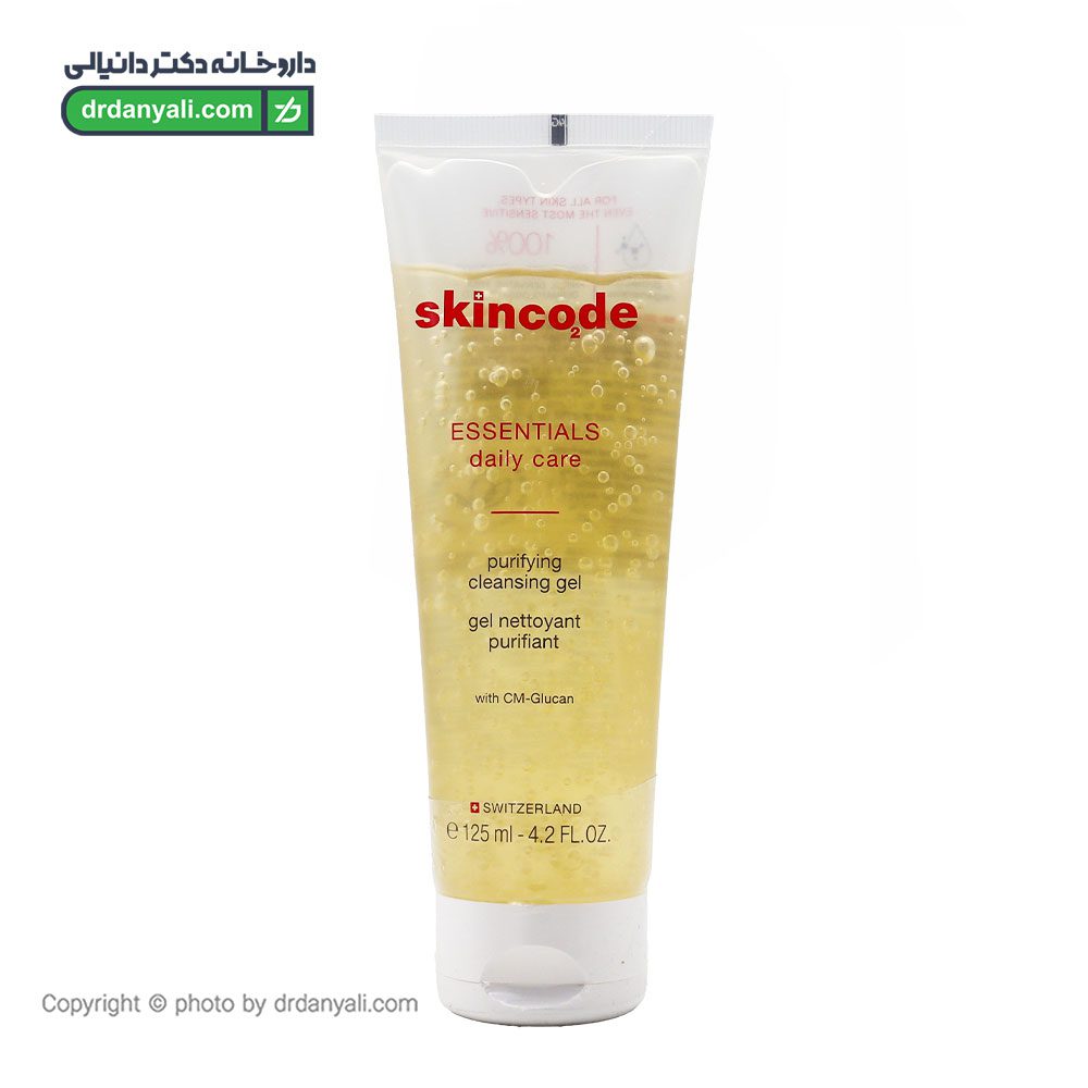 ژل شوینده پوست نرمال تا چرب اسکین کد
