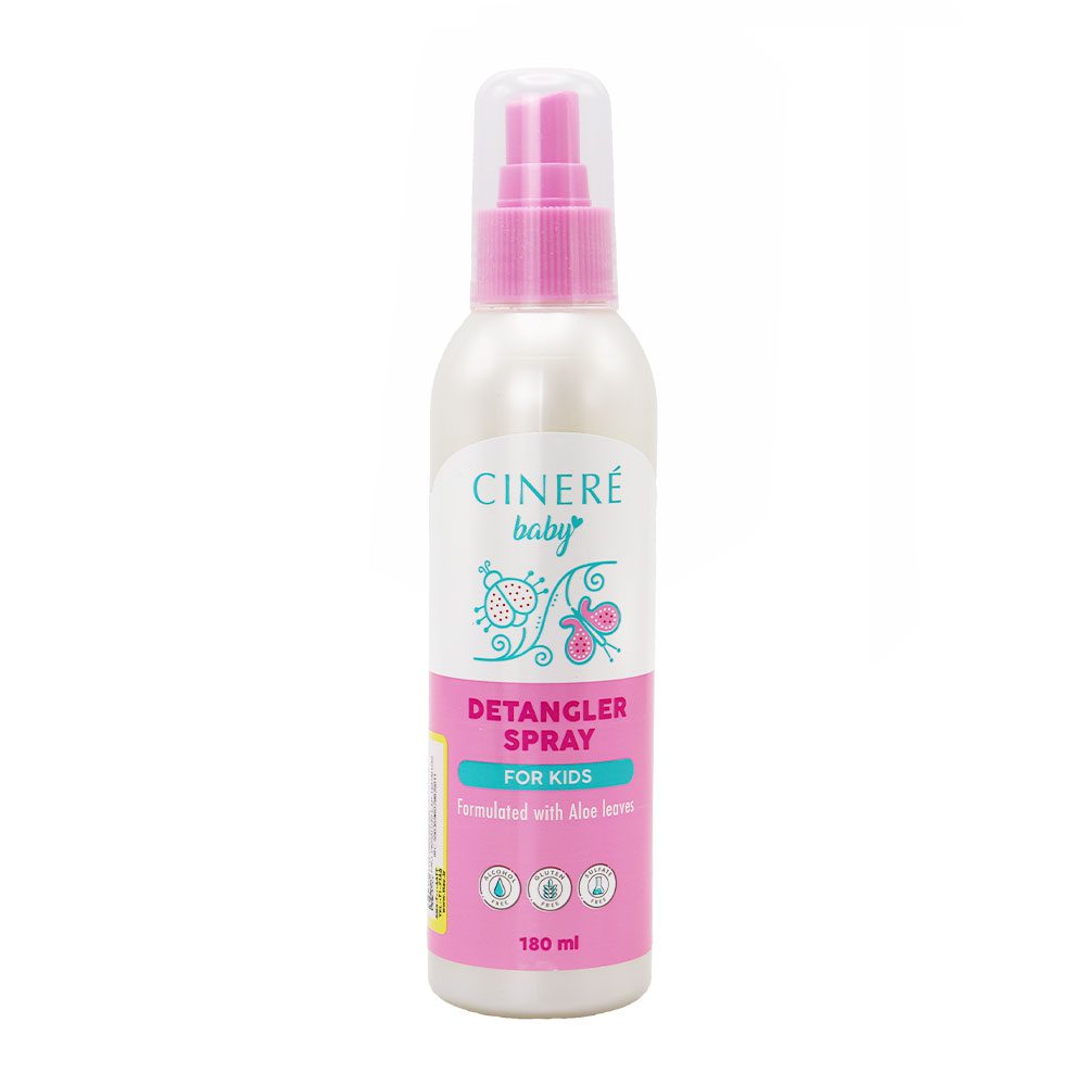 Cinere Detangler Spray For Kids اسپری نرم کننده و باز کننده گره مو کودکان سینره