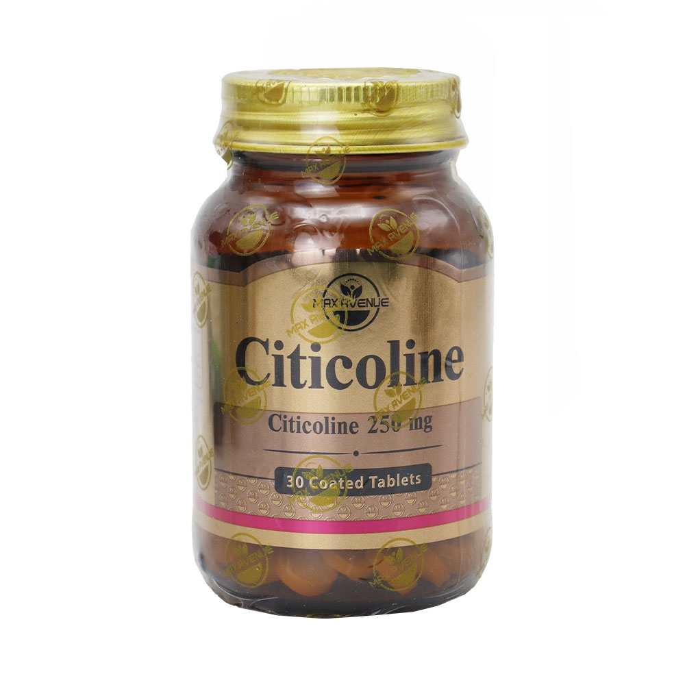 Max Avenue Citicoline 250 قرص سیتی کولین 250 مکس اونیو
