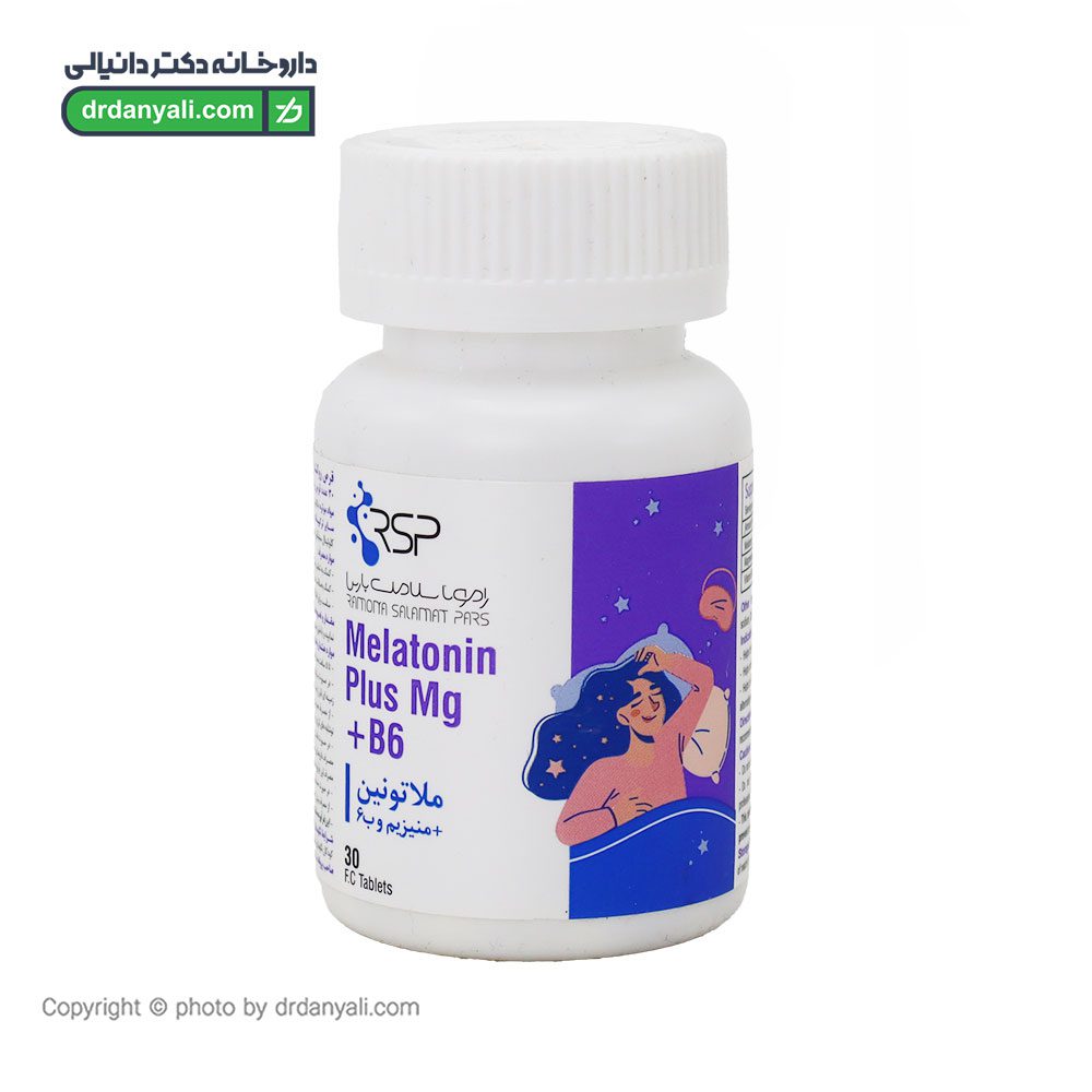 قرص ملاتونین پلاس منیزیم و ب6 رامونا سلامت پارس