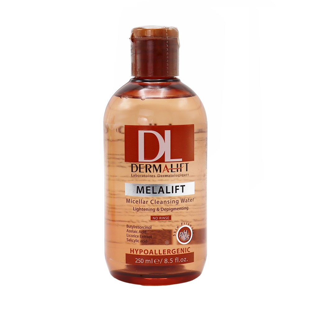 Dermalift Mislar Water Melalift Solution (3) میسلار واتر روشن کننده پوست ملالیفت درمالیفت