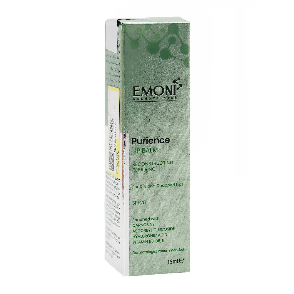Emoni Purience Lip Balm SPF25 بالم لب ترمیم کننده SPF25 امونی