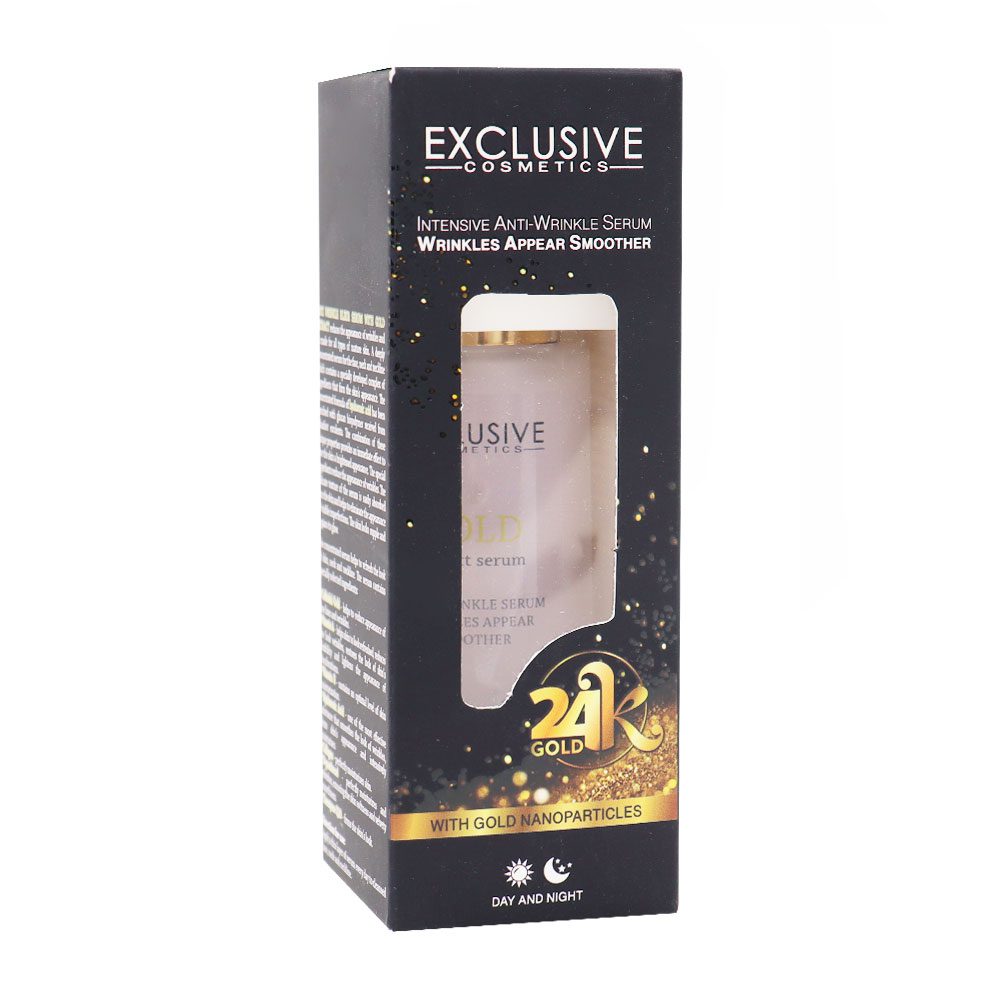 Exclusive Gold Anti-Wrinkle Serum سرم ضد چروک طلا اکسکلوسیو