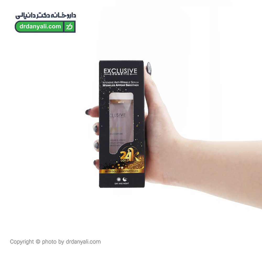 سرم ضد چروک طلا اکسکلوسیو