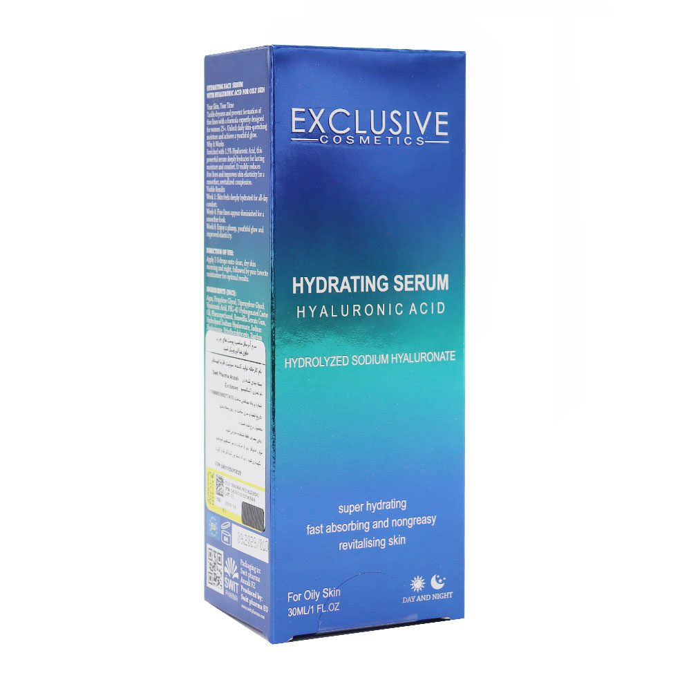 Exclusive Hydrating Hyaluronic Acid Serum سرم آبرسان هیالورنیک اسید اکسکلوسیو