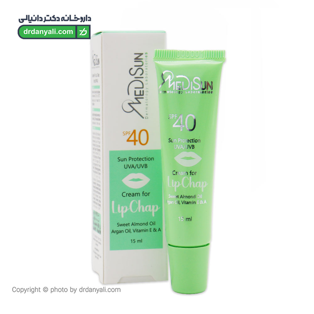 بالم لب ضد آفتاب SPF40 مدیسان