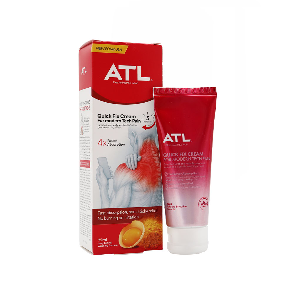 ATL Quick Fix Cream کرم گرم کننده موضعی آتل