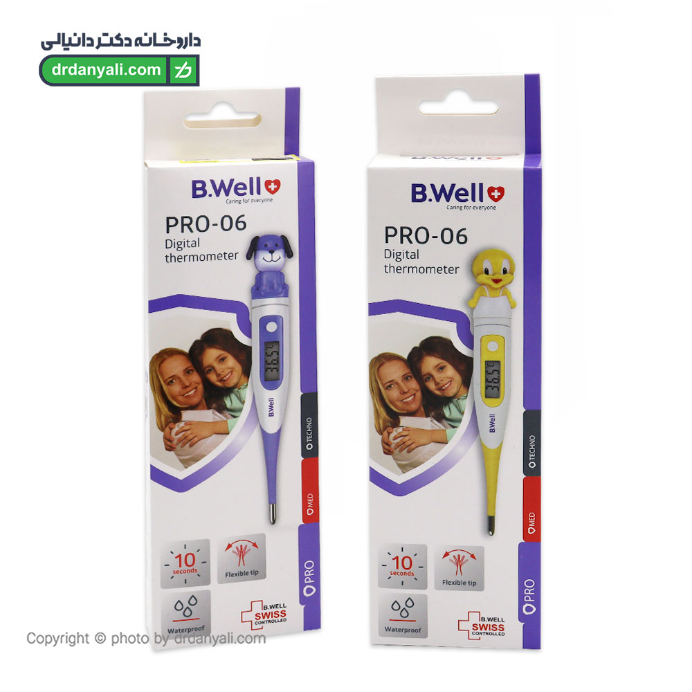 تب سنج دیجیتال کودک مدل PRO-06 بی ول