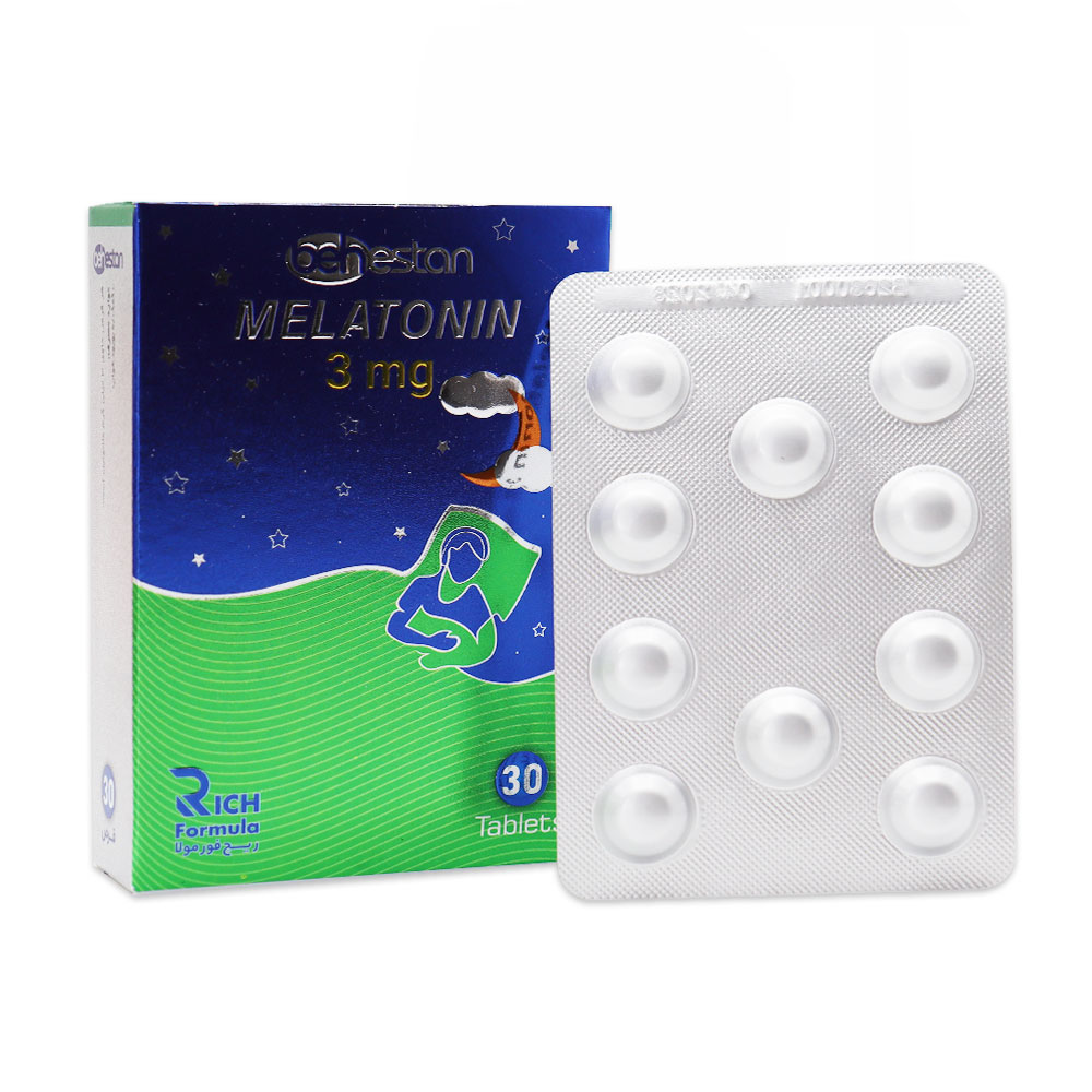 Behestan Melatonin 3mg (3) قرص ملاتونین 3 میلی گرم بهستان