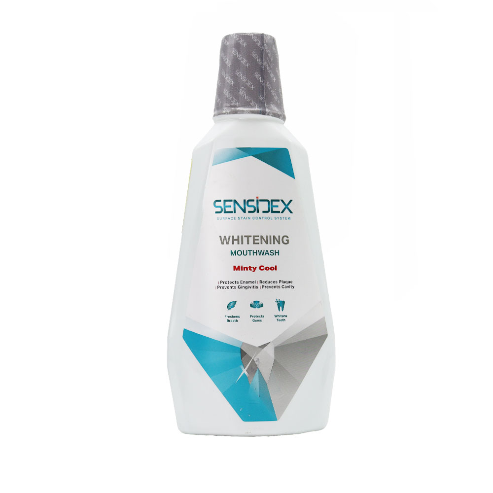 Sensidex Whitening Mouthwash دهانشویه سفید کننده دندان سنسیدکس