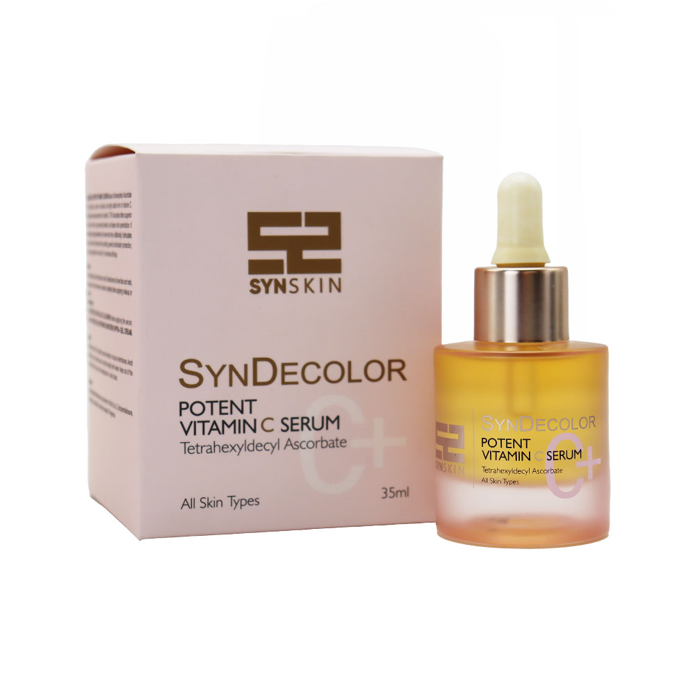 SynDecolor Potent Vitamin C Serum سرم روشن کننده ویتامین C ساین دی کالر