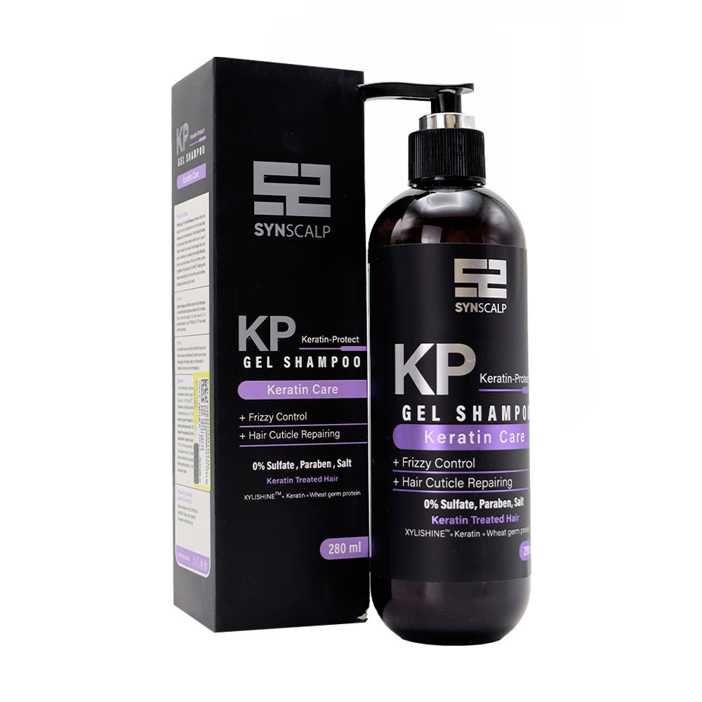 Synscalp Keratin Care Gel Shampoo شامپو موی کراتینه شده ساین اسکالپ