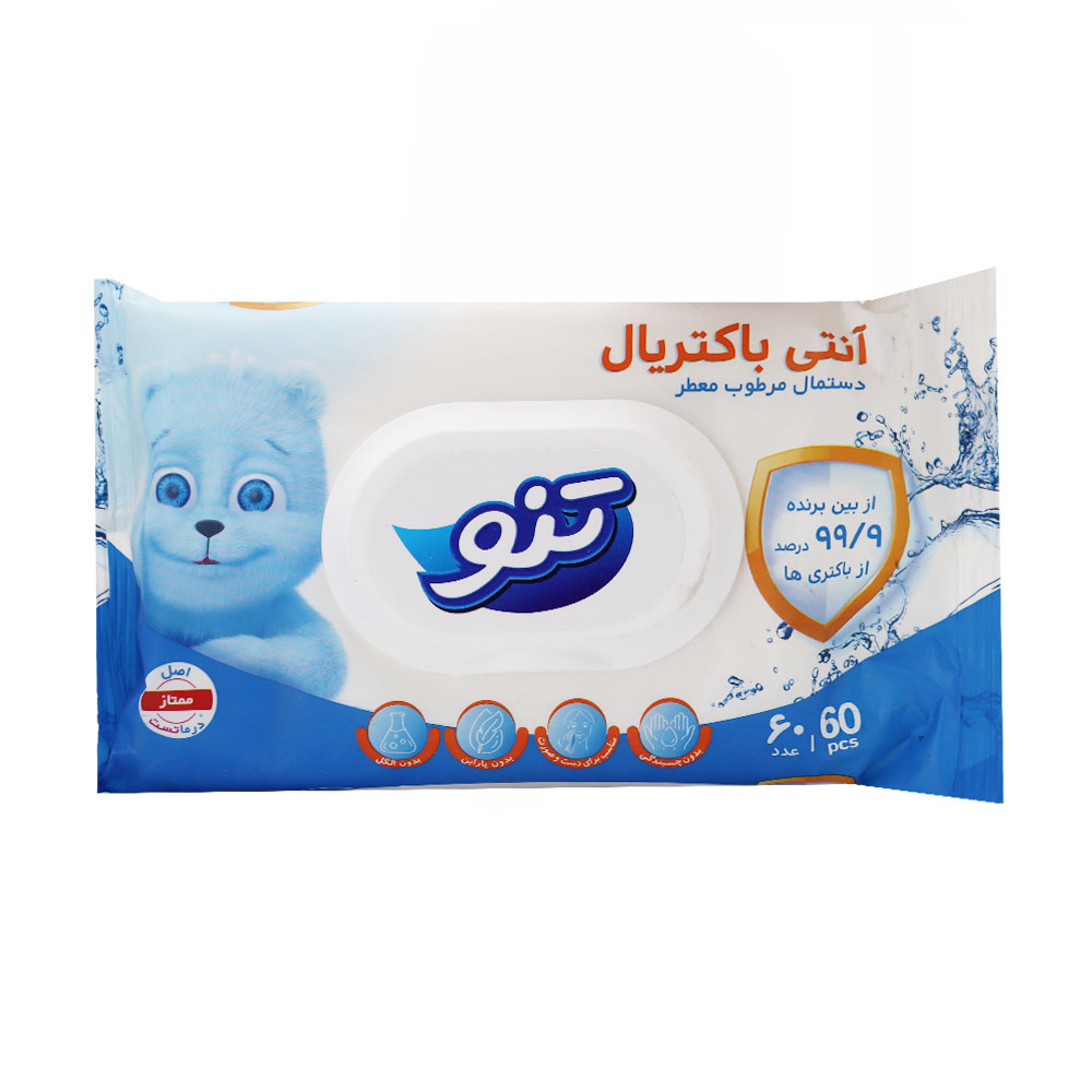 Teno Anti-Bacterial Wet Wipes دستمال مرطوب آنتی باکتریال تنو