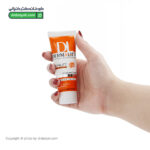 کرم ضد آفتاب بی رنگ پوست چرب SPF50 درمالیفت
