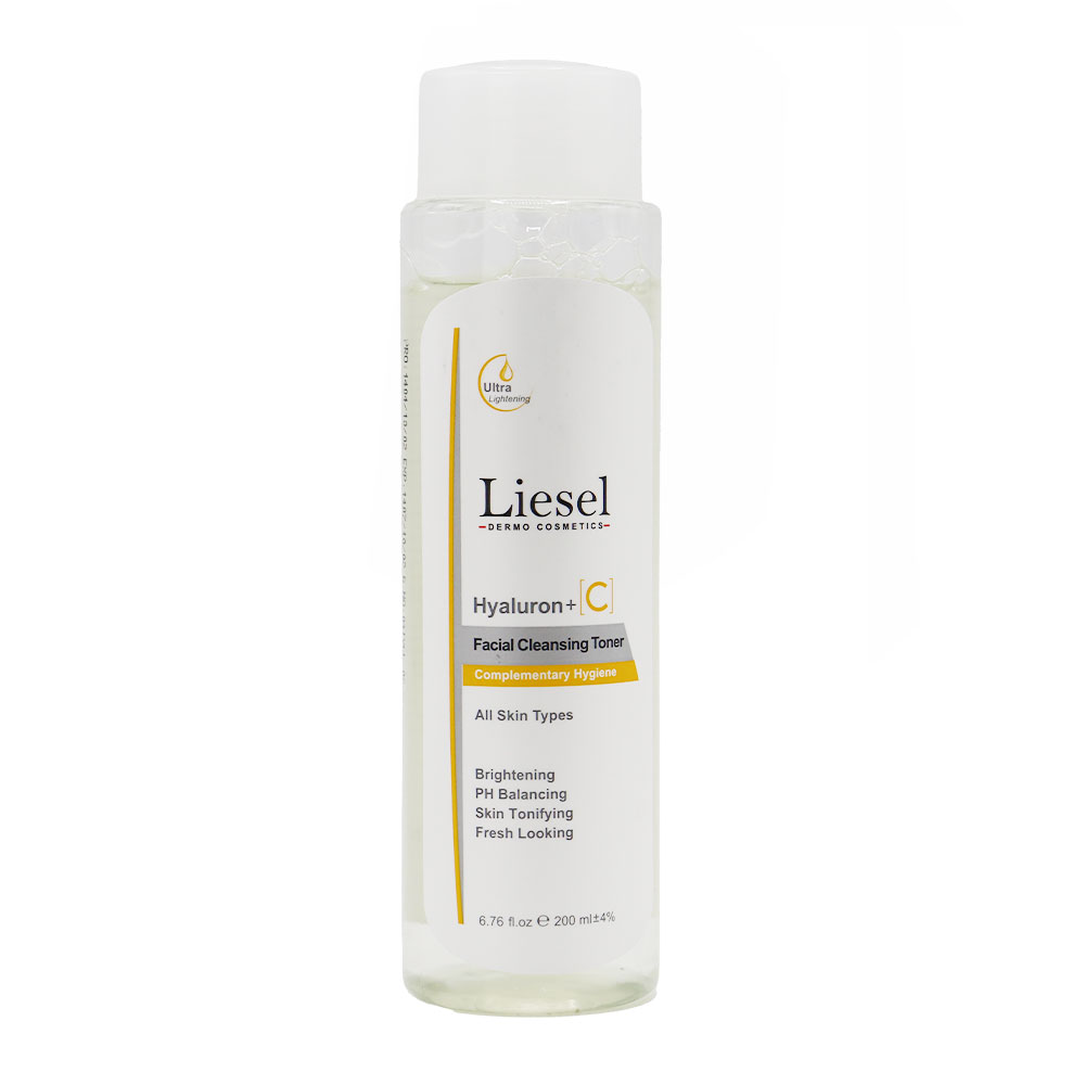 Liesel Hyaluron C Facial Cleansing Toner تونر ویتامین سی و هیالورونیک اسید لایسل