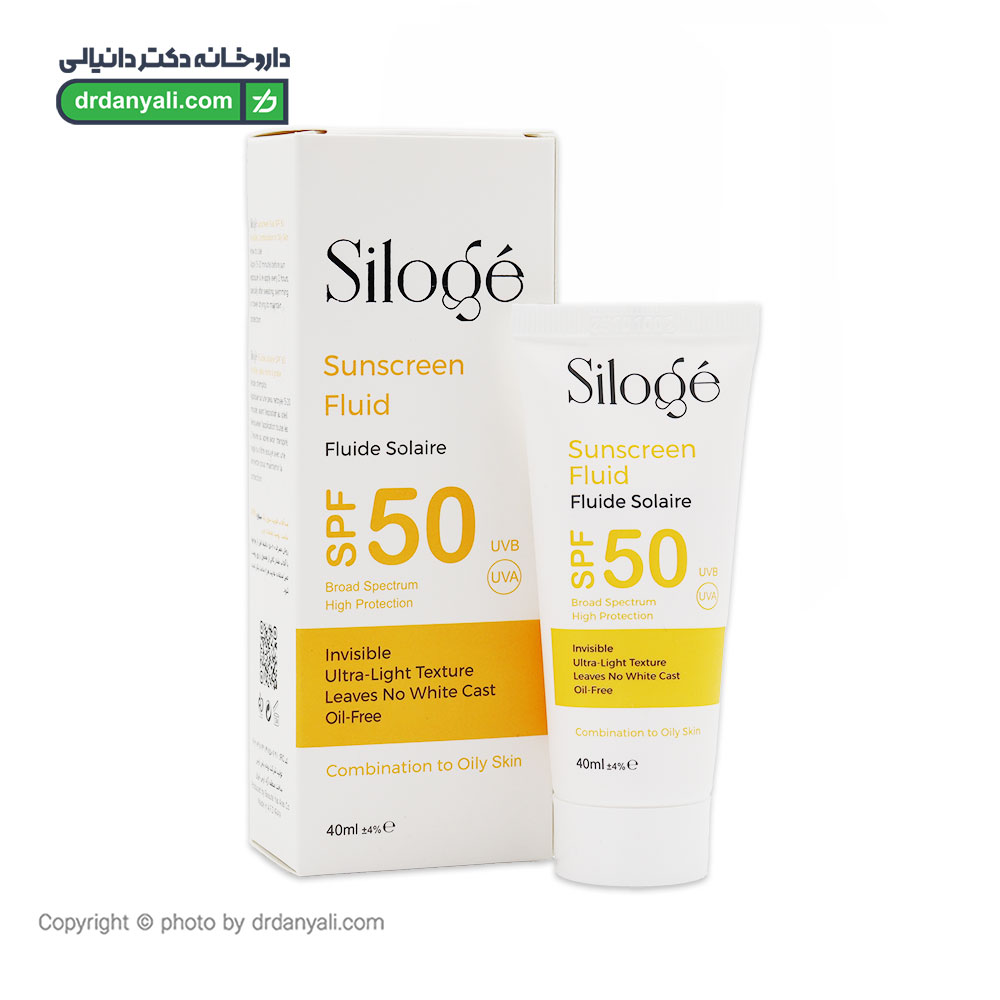 ضد آفتاب بی رنگ SPF50 سیلوژه سی گل